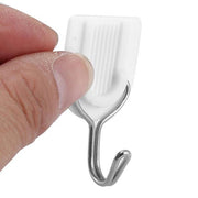 1627 Adhesive Sticker Abs Plastic Hook Towel Hanger For Kitchenbathroom thumbnail 5