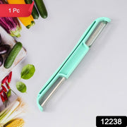 Double Side Potato Peeler Stainless Steel Peeler Cutter (1 Pc) thumbnail 4