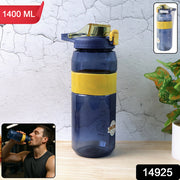 Sports Water Bottle With Flip Lock Lid 1400ml - (1 Pc) thumbnail 7