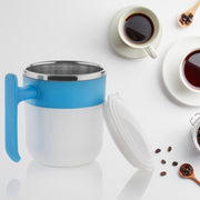 5767 Stainless Steel Lid Cover Hot Coffeetea Mug Hot Insulated Double Wall Stainless Steel Coffee And Milk Cup With Lid - Coffee Cup (1 Pc ) thumbnail 1