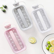 Ice Cube Trays 2 In 1 Portable Ice Ball Maker 17 Round Ice Cube Mold  (1 Pc) thumbnail 4