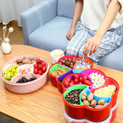 2863 5compartments Party Food Storage Snack Nuts Box For Peanuts Fruits And Candy Box For Home  Kitchen Use thumbnail 2