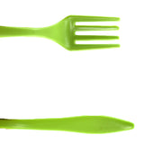 2839 Small Plastic 6pc Serving Fork Set For Kitchen thumbnail 2
