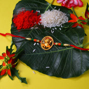 Rakhi Special Combo With Ganesha Rakhis Coin  Choco Cashews thumbnail 2