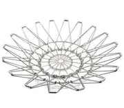 3040 Multipurpose Fruit Basket Stainless Steel Wire Bowl Foldable Basket For Vegetable  Fruits  Dining thumbnail 3