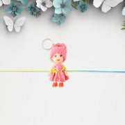 Multifunction Doll Rakhi For Kids  Cute Soft Toy Rakhi With Keychain Use  Decorative Fancy Rakhi Cum Keyring For Boys  Girls thumbnail 2