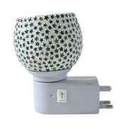 Decorative Star Pattern Mosaic Glass Plug-in Night Lamp (1 Pc) thumbnail 3
