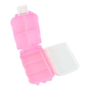 Portable Pink Dual-sided Pill Organizer Box (1 Pc) thumbnail 3