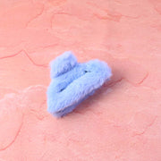 Big-size Soft Faux Fur Hair Claw Clips (1 Pc) thumbnail 2