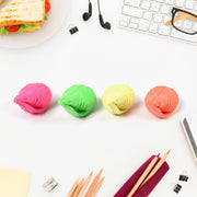 Shankh Shape Eraser Rubber (1 Pc  Mix Colour  Design) thumbnail 1