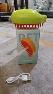 12918 3 In1 Cat Steamy Brush Self Cleaning Steam Cat Brush Cat Steamer Brush For Massage Cat Grooming Brush Pet Hair Removal Comb For Cat And Dog For Removing Tangled And Loose Hair thumbnail 6
