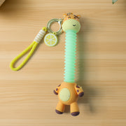 Cute Giraffe Cartoon Keychain (1 Pc) thumbnail 5