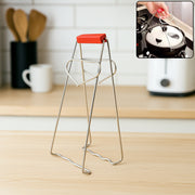 Heavy-duty Stainless Steel Kitchen Dish Plate Bowl Vessel Gripper Tong (1 Pc) thumbnail 2