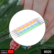 6020 Nail Art Point Pen And Set Used By Womens And Ladies For Their Fashion Purposes. thumbnail 7