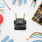 2 Pin Plug Converter Plug Adapter (1 Pc ) thumbnail 2