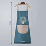 Multipurpose Kitchen Cooking Apron With Front Pocket (1 Pc)
