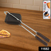 Apex Heavy Gauge Aluminium Grill Sandwich Toaster thumbnail 7