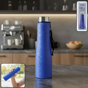 Classic Stainless Steel Water Bottle Blue Color (1000 Ml 1 Piece) thumbnail 1