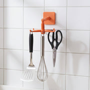 Orange 360 Rotating Wall Mounted Kitchen Utensils Hook Stand (1 Pc) thumbnail 1