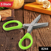 Premium 5 Blade Multipurpose Herb Scissors (1 Pc) thumbnail 7