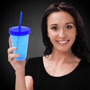 Plastic Reusable Sipper Tumbler With Lid And Straw (1 Pc  500 Ml  Mix Color  1 Pc) thumbnail 5