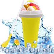 Smoothies Maker Cup Magic Quick Frozen Smoothies Cup Cooling Cup Double Layer Squeeze Cup Slushy Maker (1 Pc) thumbnail 3