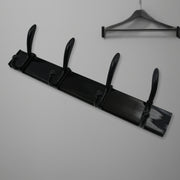 7570 Cloth Hanger Wall Door Hooks Rail For Hanging Clothes For Hanging Hook Rack Rail Extra Long Coat Hanger Wall Mount For Clothes Jacket Hats 6 Hook With Eco-friendly Liquid Adhesive Glue thumbnail 3