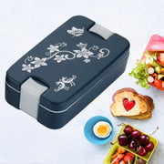 5331 Airtight Lunch Box 2 Compartment Lunch Box Leak Proof Food Grade Material Lunch Box Modern Appearance  Compact Lunch Box With Spoon thumbnail 3