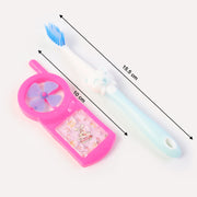 Kids Toothbrush And Fan Toy Set thumbnail 2