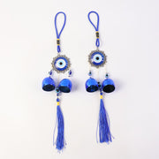 Decorative Evil Eye Hanging Wind Chime Set (2 Pc Set) thumbnail 4