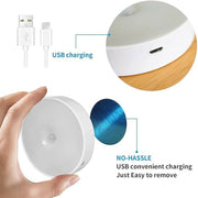 Rechargeable Motion Sensor LED Night Light with USB Charging thumbnail 3