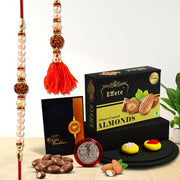 Rakhi For Bhaiya And Bhabhi With Chocolate Rakhi For Bhaiya And Bhabhi(K1_451_ca32) thumbnail 1