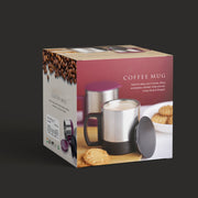 5565 Stainless Steel Coffeetea Cup Stainless Steel Lid Cover Hot Coffeetea Mug Hot Insulated Double Wall Stainless Steel Coffee And Milk Cup With Lid  Handle Easy To Carry - Coffee Cup (1 Pc) thumbnail 5