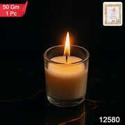 Inlief Scented Votive Jar Candle In Glass  Sweet Dreams Soy Blend Candle (50 Gm) thumbnail 7