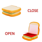 8072 Sandwich Shaped Notepad  Sticky Notes  Memo Pads Unique Mini Notes (Multicolor) thumbnail 4