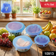 Reusable Silicone Stretch Lids 4 Piece Set thumbnail 7