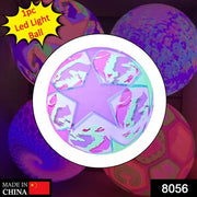 8056 Bouncy Stress Reliever Fun Play Led Rubber Balls For Kids (1pc Only) thumbnail 6
