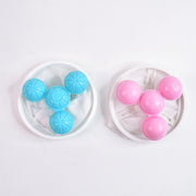 12604 Laundry Ball Floating Pet Fur Lint Hair Catcher Household Reusable Washing Machine Floating Lint Mesh Bag Hair Filter Net Pouch Washing Lint Hair Remover Net Mesh Bag Dryer (1 Pc) thumbnail 1