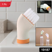 Multipurpose Bottle-attachable Cleaning Brush For Kitchen And Bathroom (1 Pc) thumbnail 7