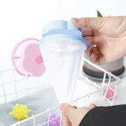 1446 Washing Machine Floating Filter Lint Mesh Bag Net Pouch Hairlint Catcher thumbnail 5