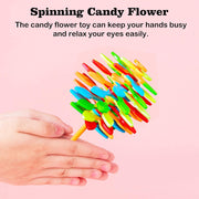 Spin Flower Candy Rotating  Spinning Toy (1 Pc) thumbnail 1