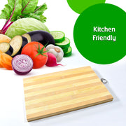 2193 Natural Wood Chopping Cutting Board For Kitchen Vegetables Fruits  Cheese Bpa Free. thumbnail 4