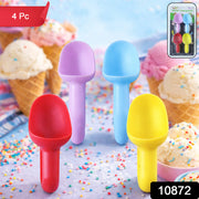Plastic Ice Cream Scoop Set (4 Pc) thumbnail 7