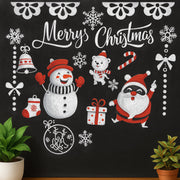 Christmas Theme Decorative Wall Sticker 90x60 Cm  (1 Pc) thumbnail 5