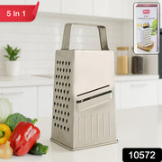 Supermom Premium 5-in-1 Stainless Steel Grater And Slicer thumbnail 7