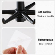 4650 360 Rotatable  Hooks For Hanging (Pack Of 2) (Brown Box) thumbnail 4