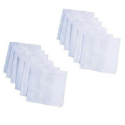 1537 Mens King Size Formal Handkerchiefs For Office Use - Pack Of 12 thumbnail 4