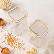 Apex Press N Lock Airtight Kitchen Storage Container Set (2pc1400ml) Approx thumbnail 5