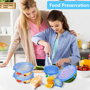 Reusable Silicone Stretch Lids 4 Piece Set thumbnail 4