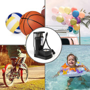 0533 Portable Mini Bike Pumpcycle Pump Foot Activated With Gauge Floor Bicycle Pump  Cycle Pump thumbnail 4